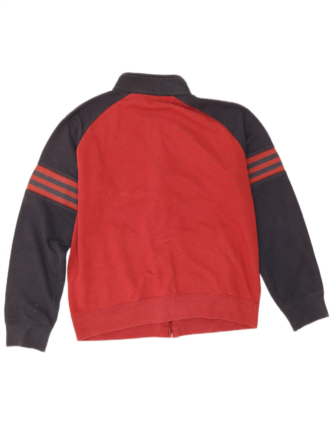 Champion Mens Tracksuit Top Jacket Large Red Colourblock Cotton