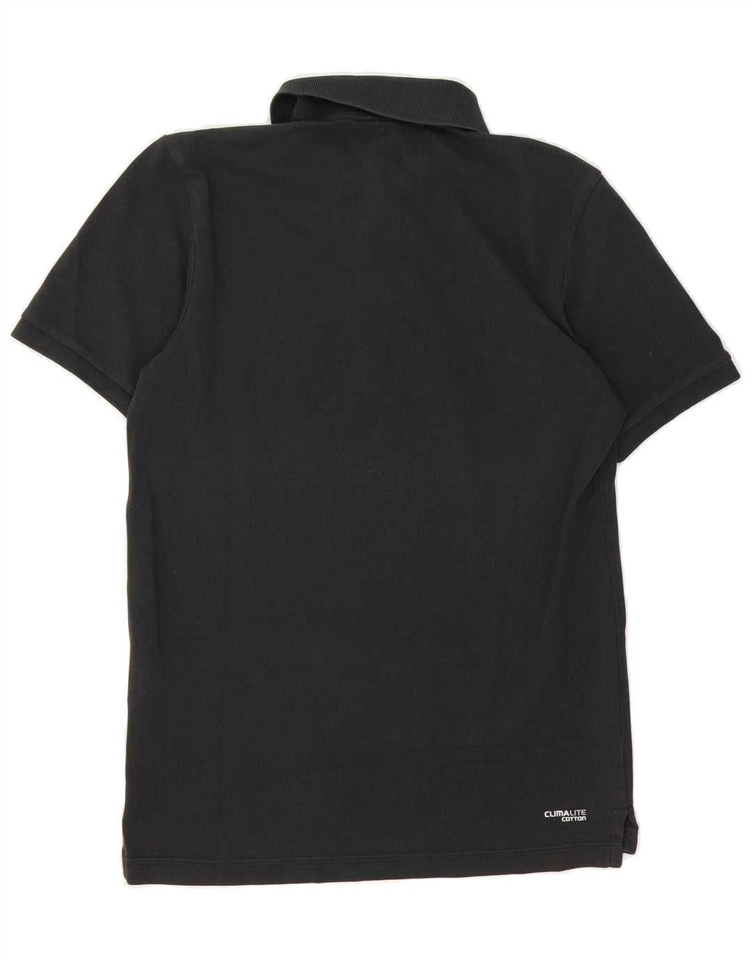 ADIDAS Mens Polo Shirt Small Black Cotton Vintage Adidas and Second-Hand Adidas from Messina Hembry 