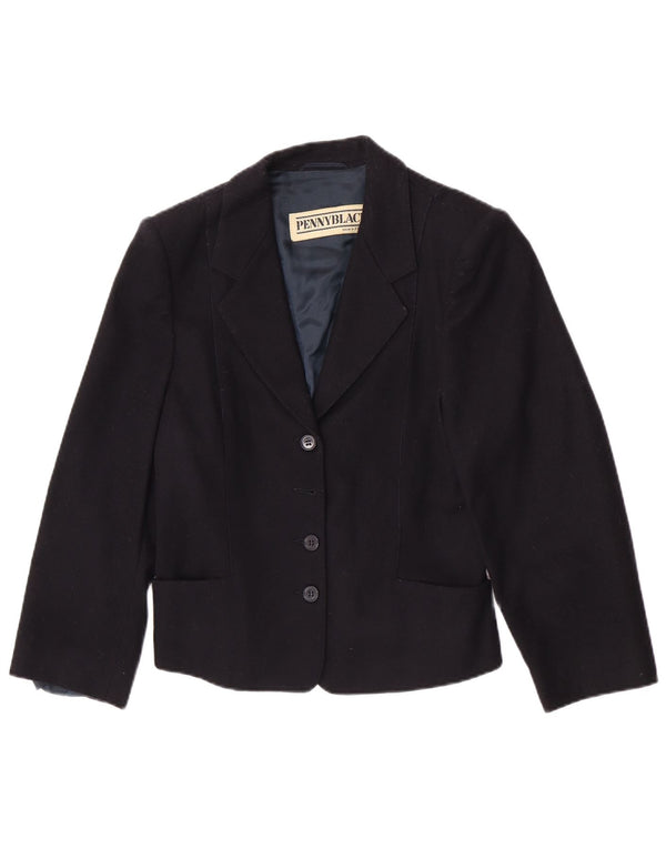 Penny Black Chaqueta tipo blazer de 3 botones para mujer UK 10 Small Wool