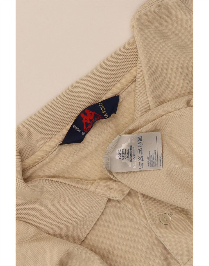 Kappa herre poloshirt Medium beige bomuld