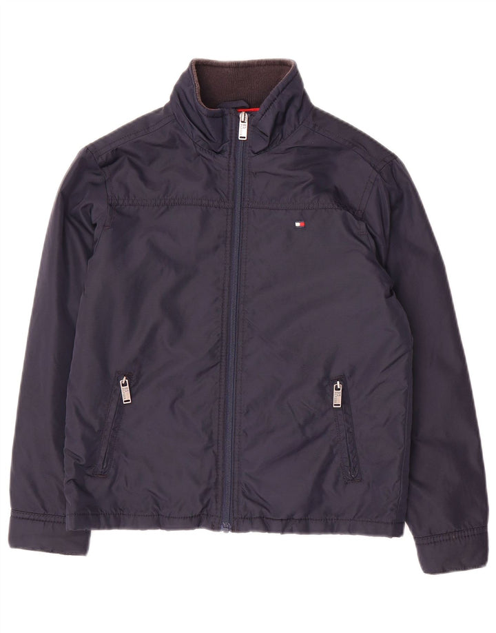 Chłopięca kurtka bomberka Tommy Hilfiger 9-10 lat, granatowa, nylonowa