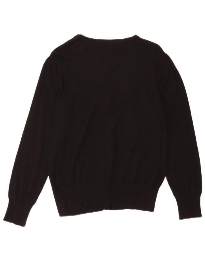 Marks & Spencer Damen-Cardigan-Pullover UK 14 Medium Schwarz