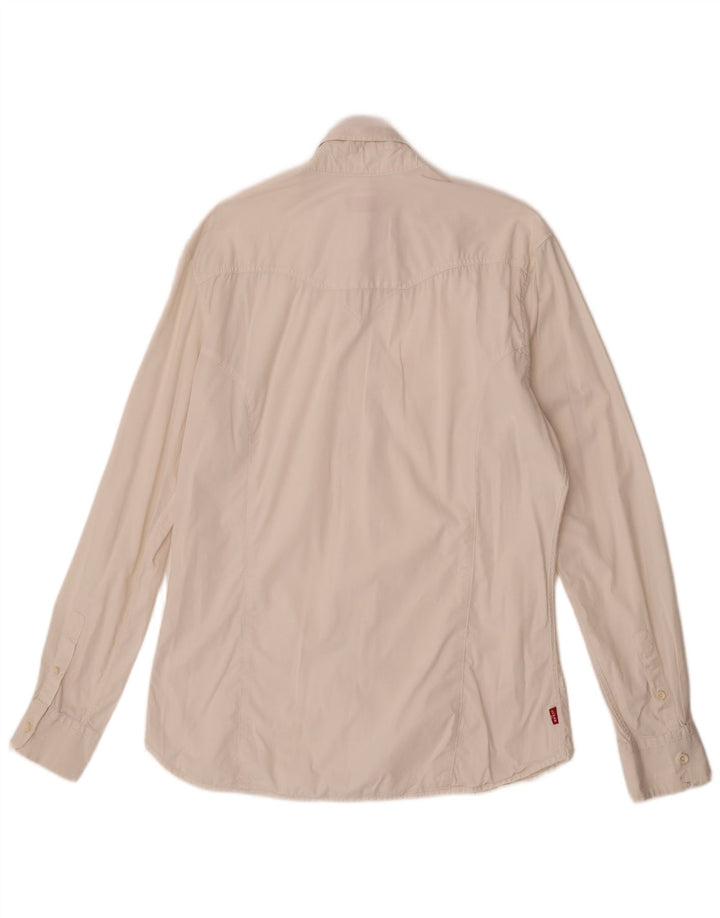 Levi's herre Regular Fit skjorte XL Off White