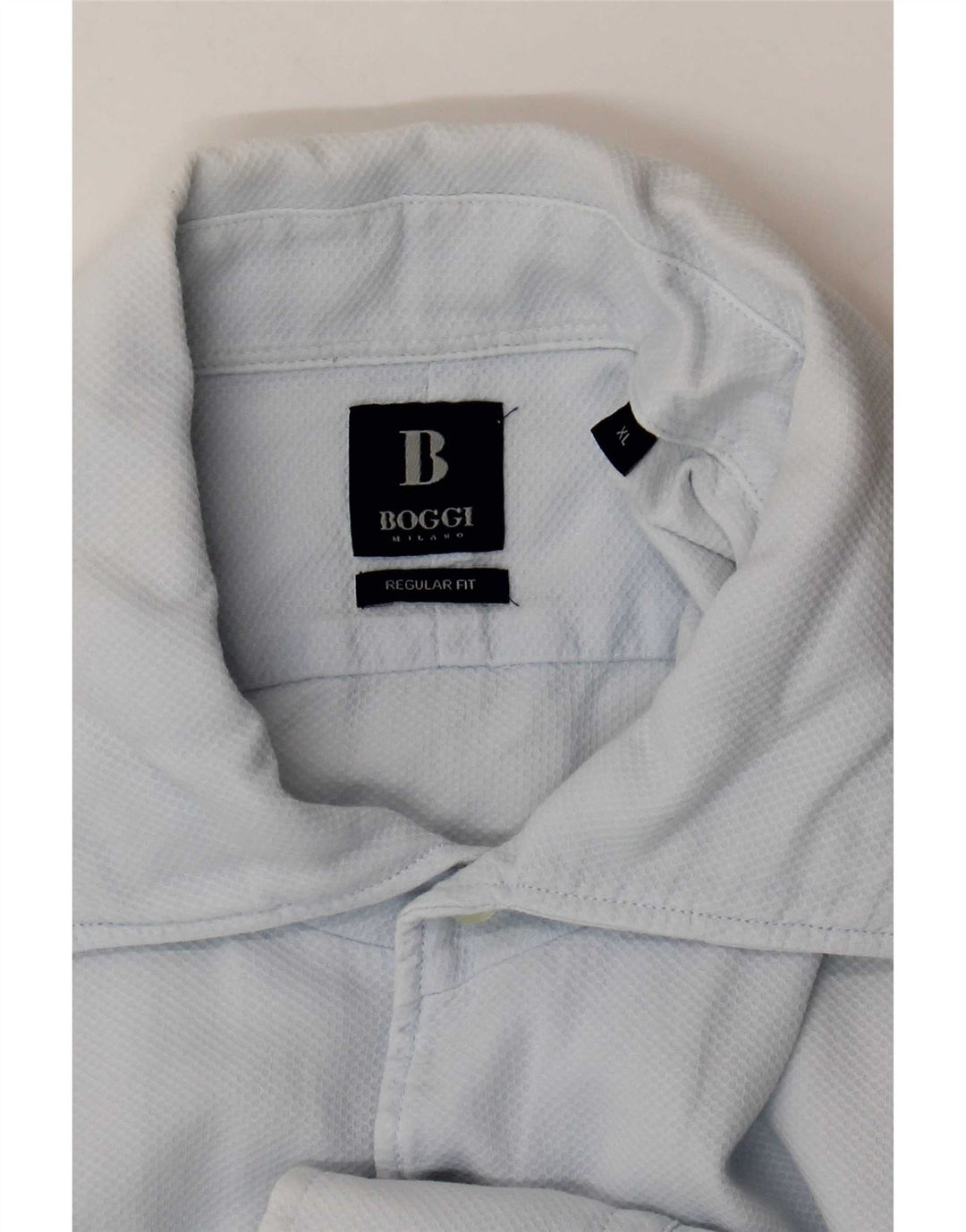 Boggi Mens Shirt XL Blue