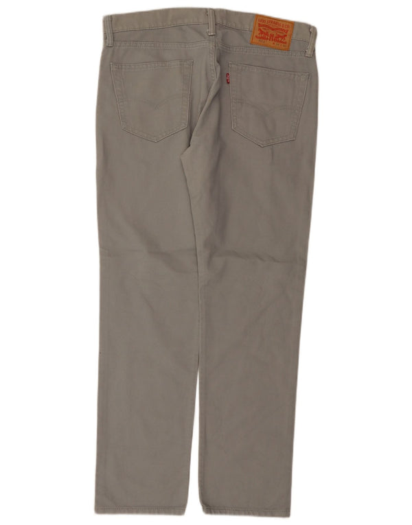 Levi's Mens 511 Slim Pana Pantalones W34 L30 Algodón Gris