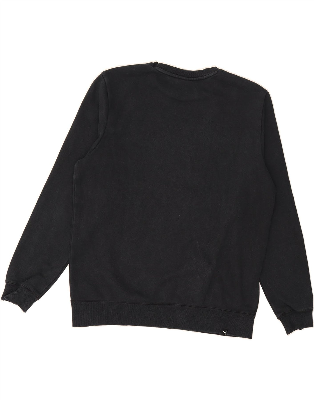 PUMA Mens Graphic Sweatshirt Jumper XL Black Cotton Vintage Puma and Second-Hand Puma from Messina Hembry 