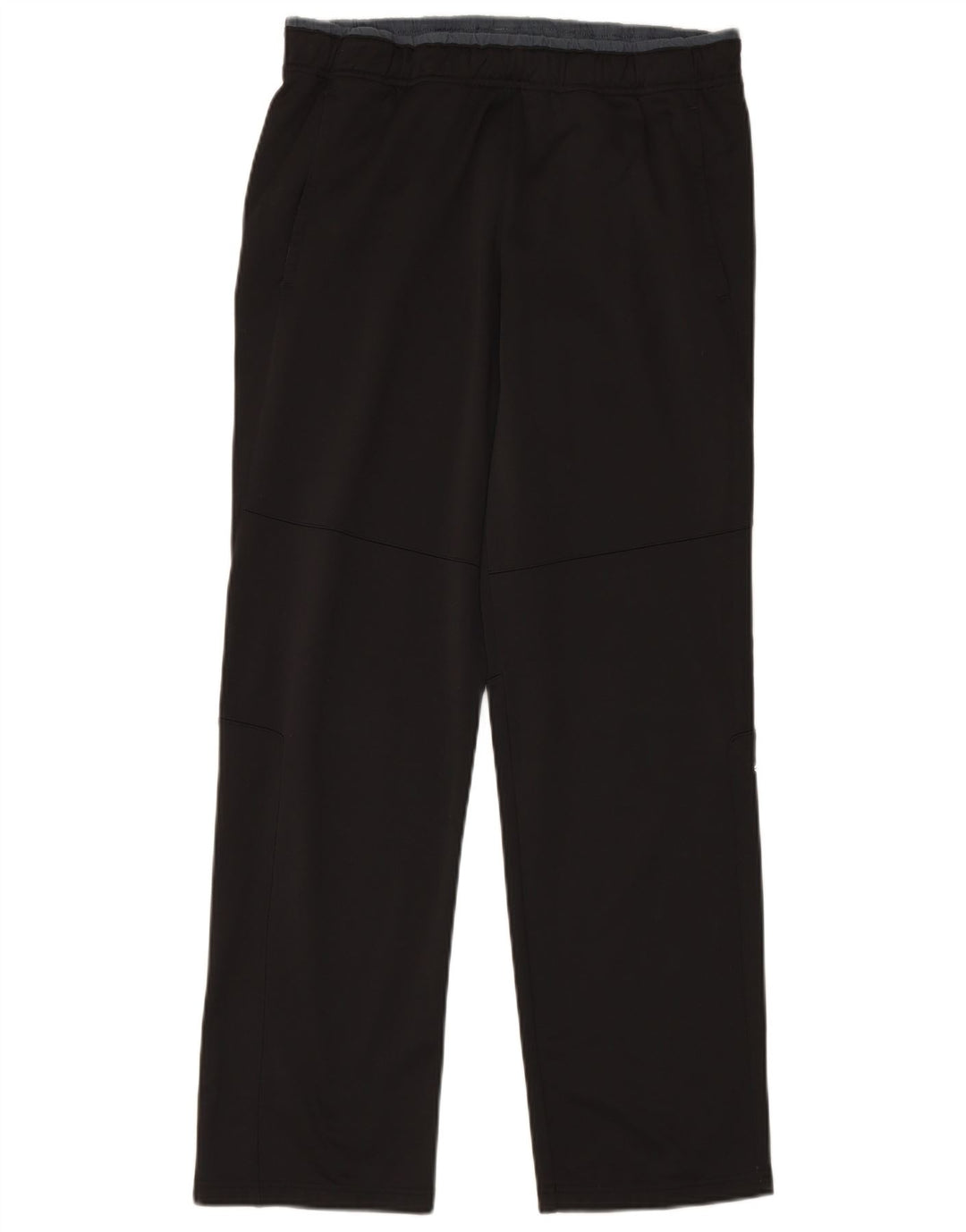 REEBOK Mens Graphic Tracksuit Trousers Medium  Black Polyester