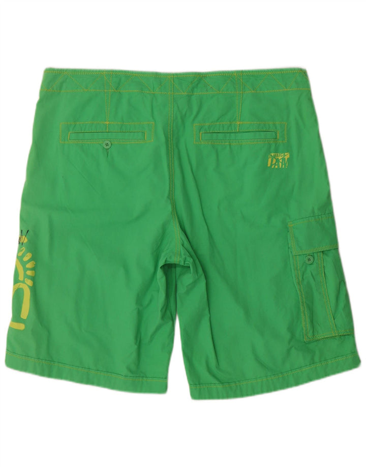 Puma Mens Graphic Swimming Shorts XL  Green