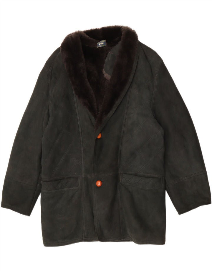 Dibi Herre Shearling Jacket IT 50 Large Khaki