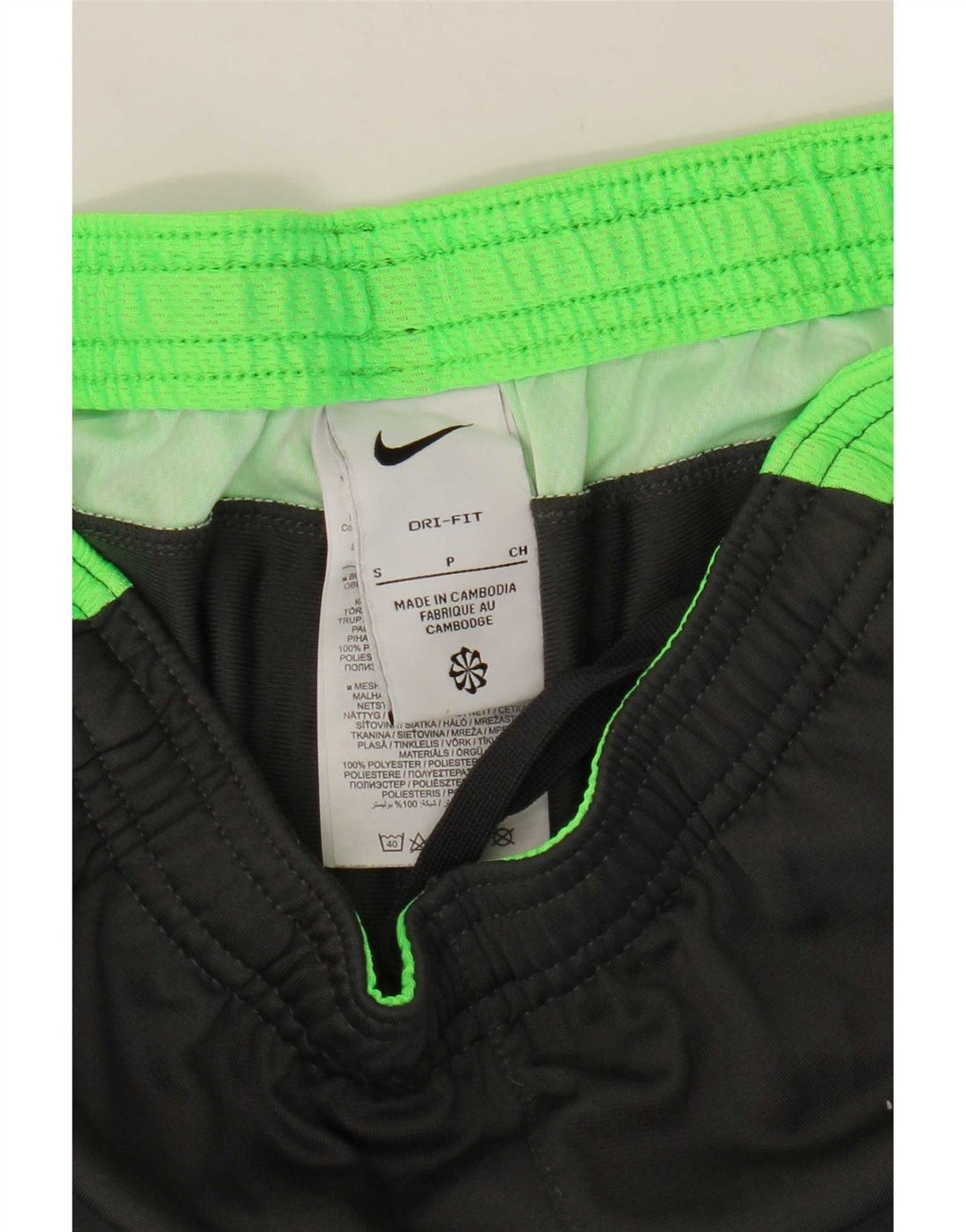 Nike Herre Dri Fit træningsdragt Bukser Små grå Colourblock Polyester
