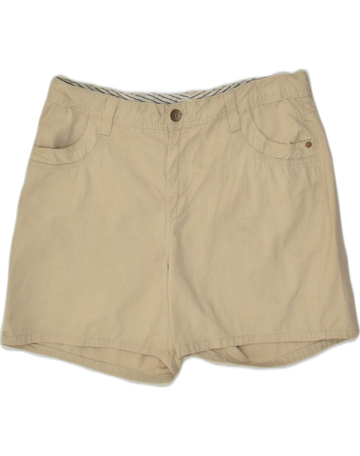 LEE Womens Casual Shorts US 14 XL W36 Beige Cotton | Vintage Lee | Thrift | Second-Hand Lee | Used Clothing | Messina Hembry 