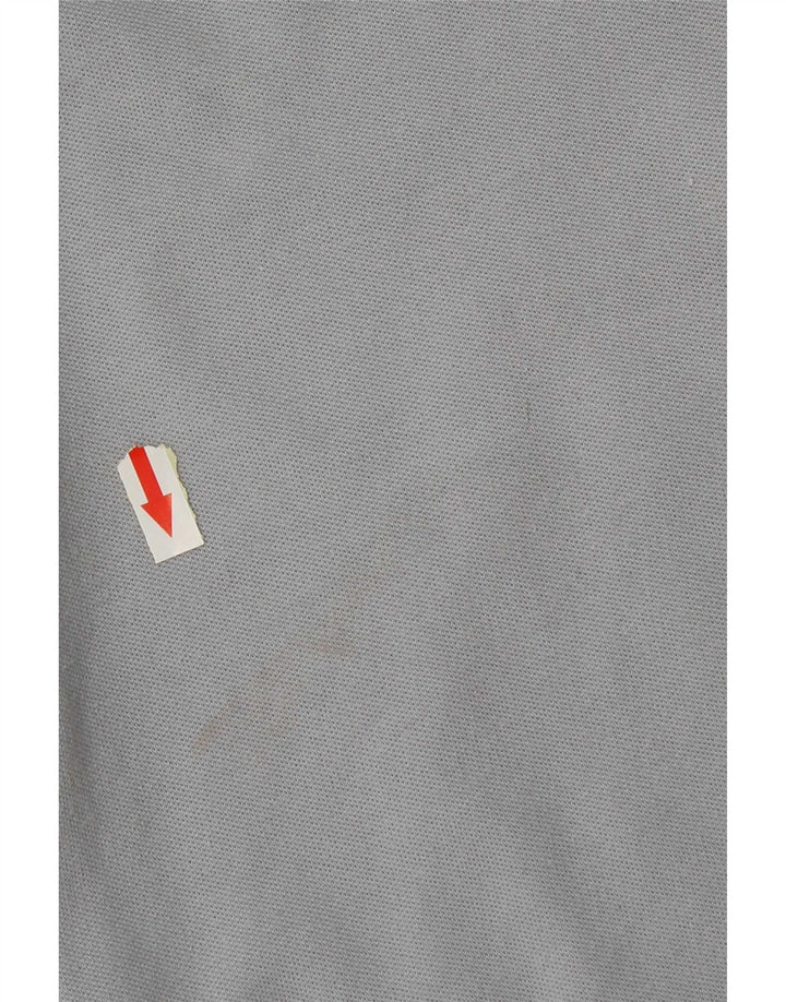 Hackett Mens Golf Polo Shirt Large Grey Cotton