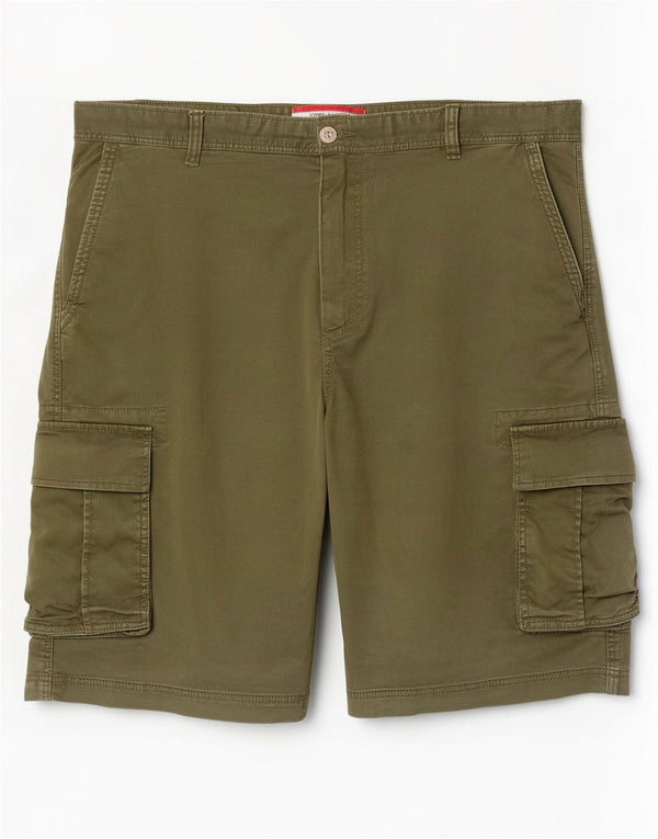 Tommy Hilfiger Mens Cargo Shorts W36 Large Khaki Cotton