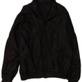 Giacca in pelle da uomo VINTAGE UK 42 XL Nera