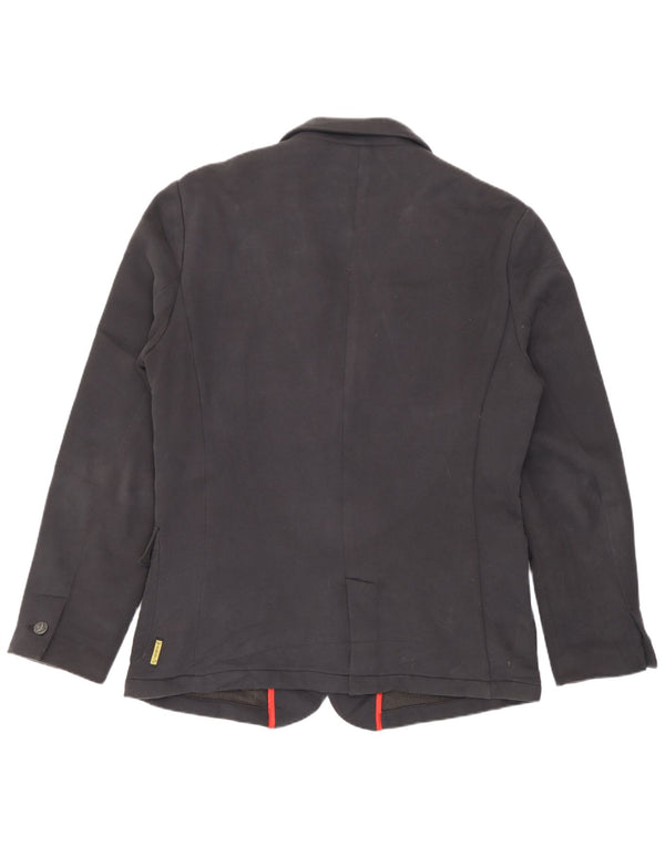 Giacca blazer da uomo a 2 bottoni Armani Jeans UK 44 2XL cotone grigio
