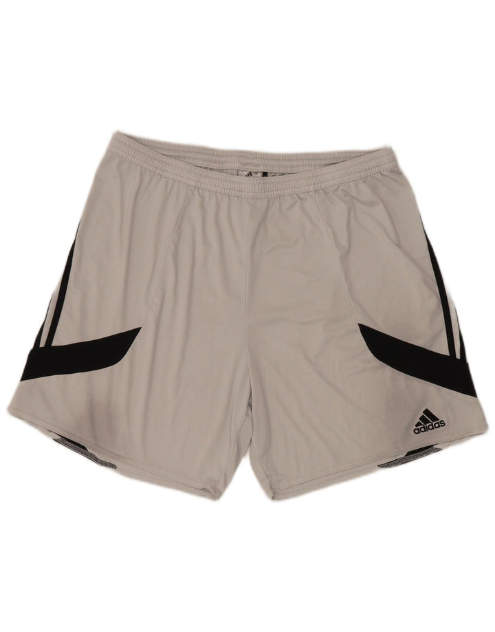 NIKE Herren-Sportshorts 2XL, weißes Colourblock-Polyester