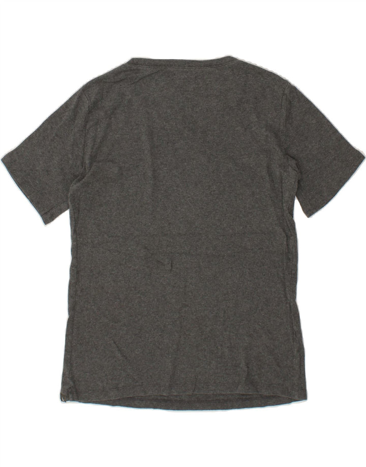 EDDIE BAUER Womens T-Shirt Top UK 14 Large Grey Vintage Eddie Bauer and Second-Hand Eddie Bauer from Messina Hembry 