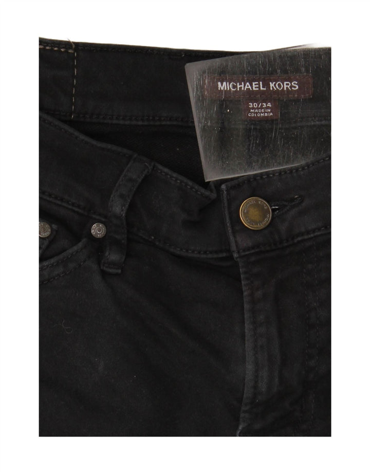 MICHAEL KORS Mens Slim Jeans W30 L34 Black Cotton Vintage Michael Kors and Second-Hand Michael Kors from Messina Hembry 