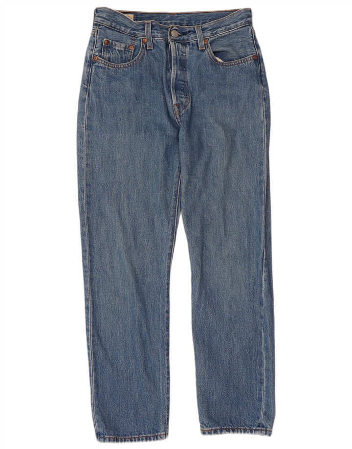 LEVI'S Womens 501 Straight Jeans W26 L25  Blue