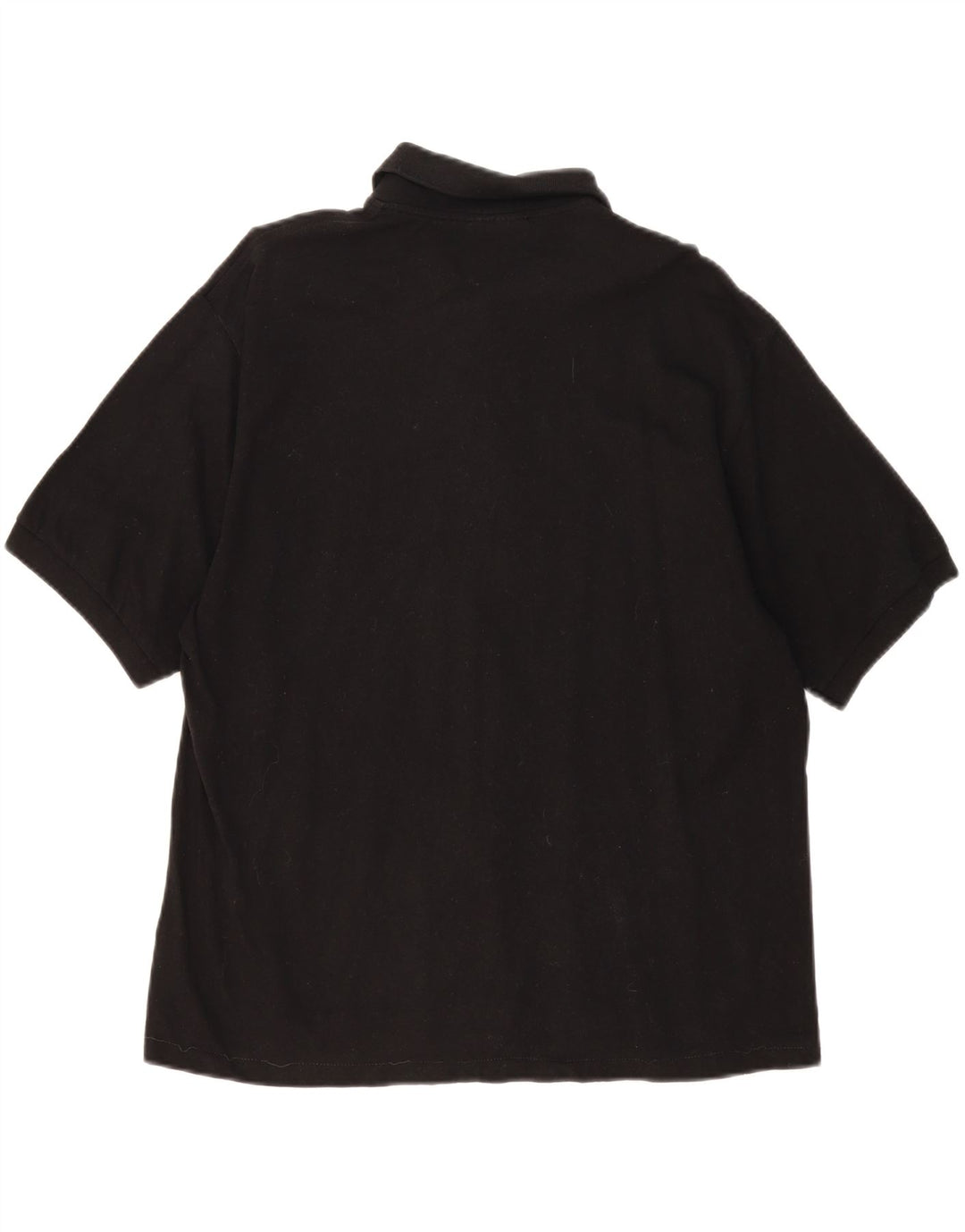 SERGIO TACCHINI Mens Polo Shirt IT 54 XL Black Vintage Sergio Tacchini and Second-Hand Sergio Tacchini from Messina Hembry 