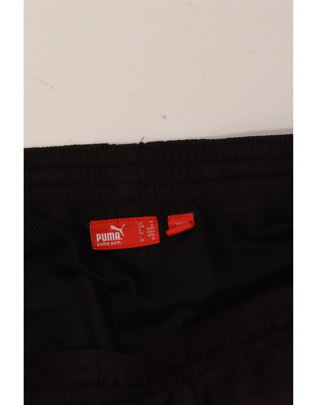 PUMA Mens Tracksuit Trousers Medium  Black Vintage Puma and Second-Hand Puma from Messina Hembry 