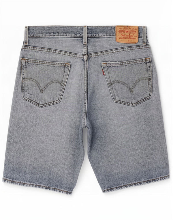 Мужские джинсовые шорты Levi's 505 стандартного кроя среднего размера W32, синие, хлопок