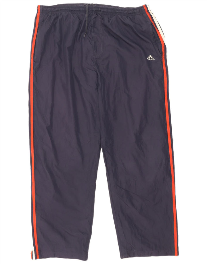 Adidas Pantalon de survêtement pour homme XL Bleu marine Polyester
