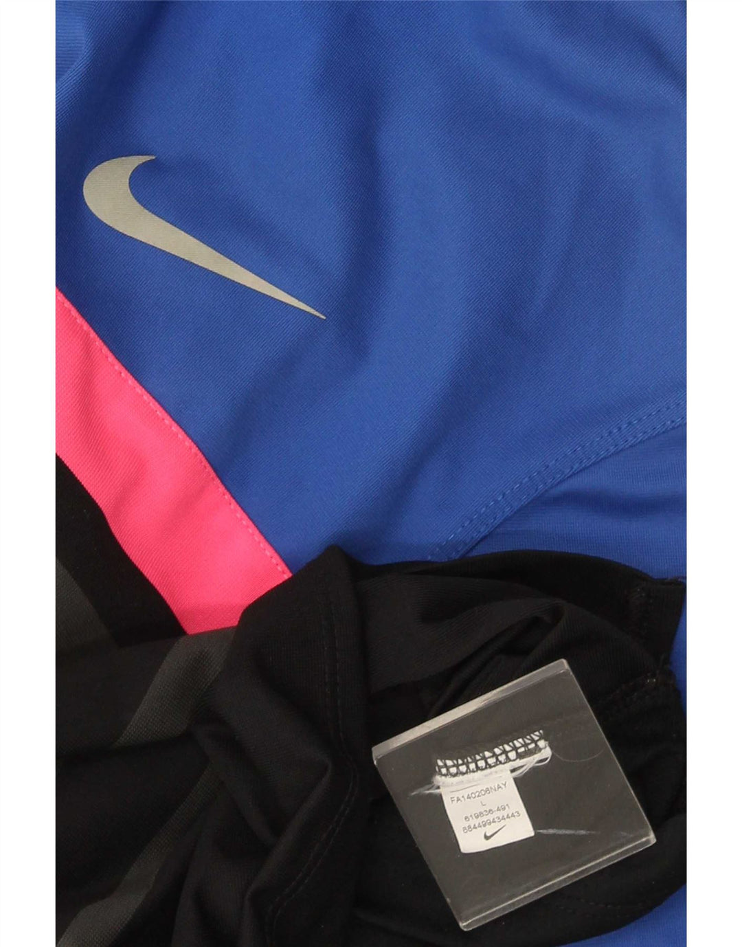 Polo Nike da uomo a righe grandi multicolori