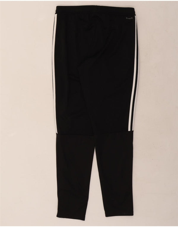 Pantaloni da tuta Adidas Climalite da uomo grandi in poliestere nero
