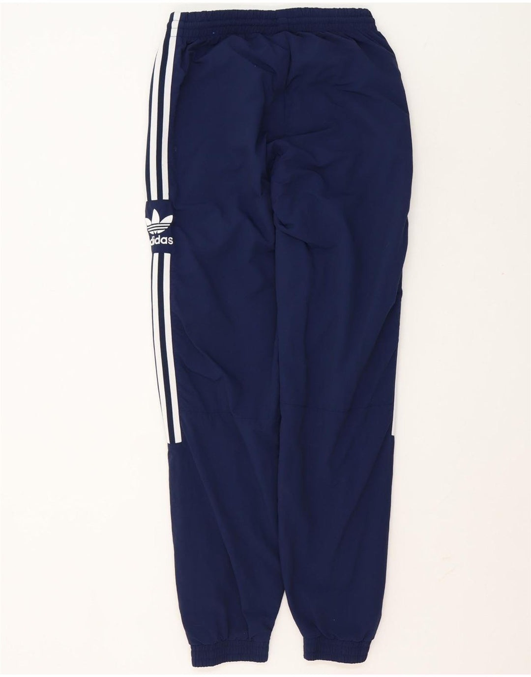 Adidas Mens Tracksuit Trousers Joggers Small  Navy Blue Polyester