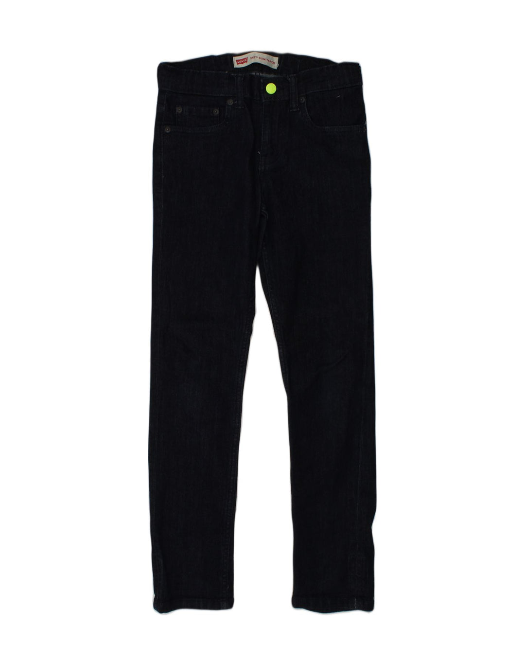 LEVI'S Girls 512 Slim Tapered Jeans 9-10 Years W28 L26  Navy Blue Cotton | Vintage Levi's | Thrift | Second-Hand Levi's | Used Clothing | Messina Hembry 
