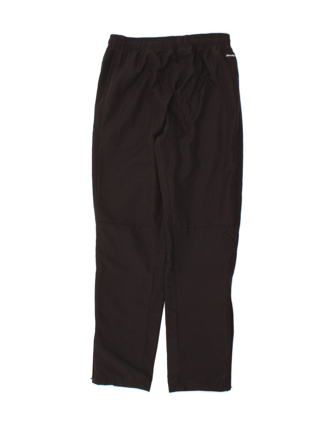 ADIDAS Boys Climalite Tracksuit Trousers 13-14 Years Black Polyester Vintage Adidas and Second-Hand Adidas from Messina Hembry 