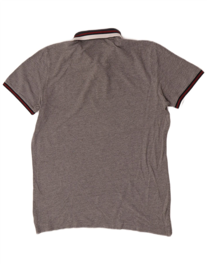 Jack & Jones Mens Polo Shirt Medium Grey