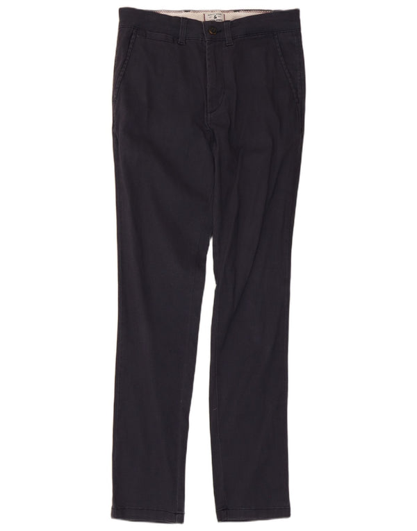 Jack & Jones Mens Marco Slim Chino Pantalones W28 L30 Algodón Azul Marino