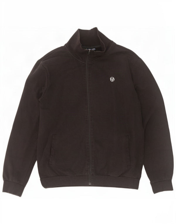 Sergio Tacchini Veste de survêtement pour homme 2XL en coton noir