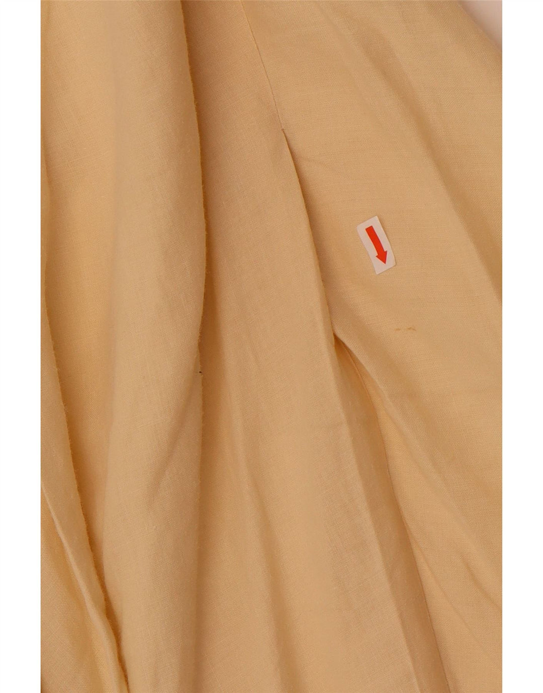 Benetton Womens A-Line Skirt W28 Medium  Yellow