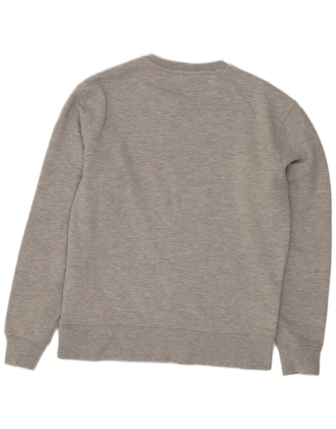 Zara Mens Sweatshirt Jumper Small Grey Flecked Cotton