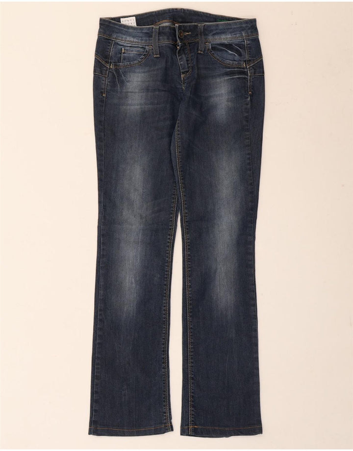 Benetton Dame Bootcut Jeans W28 L30 Blå
