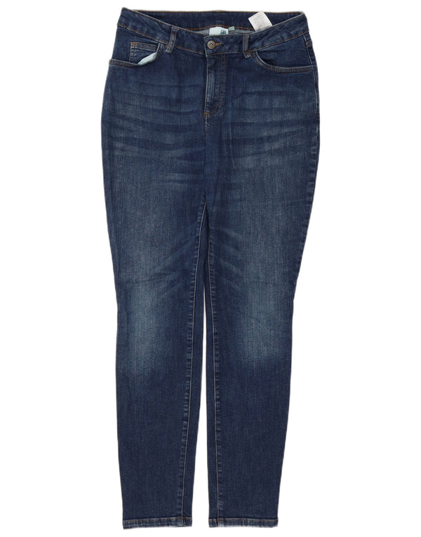 Weird Fish Dame Skinny Jeans UK 14 Medium W29 L30 Blue Cotton
