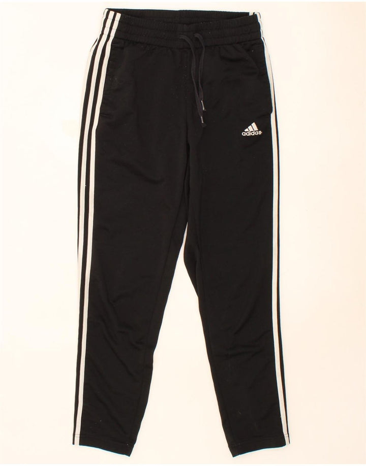 ADIDAS Womens Tracksuit Trousers UK 8/10 Small Black Polyester Vintage Adidas and Second-Hand Adidas from Messina Hembry 