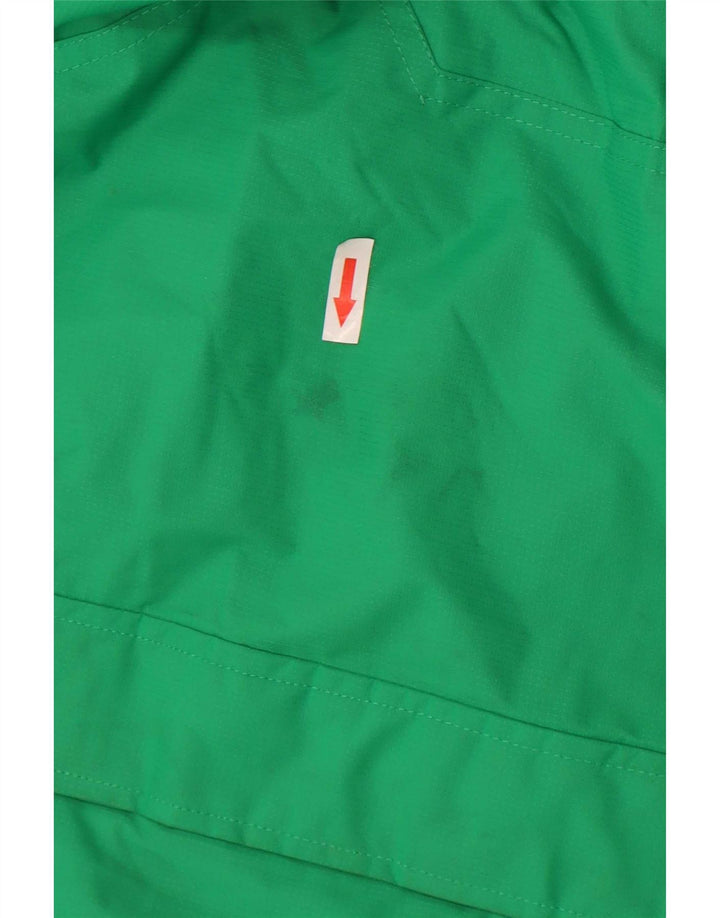 Mountain Warehouse Boys Windbreaker Jacket 11-12 Years Green Colourblock