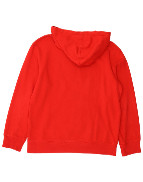 Chłopięcy sweter z kapturem Gap z grafiką, 11-12 lat, 2XL, czerwony, bawełniany