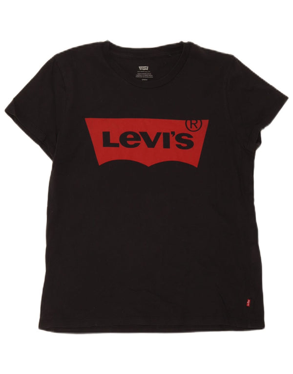 Levi's Mens Graphic T-Shirt Top Small Black