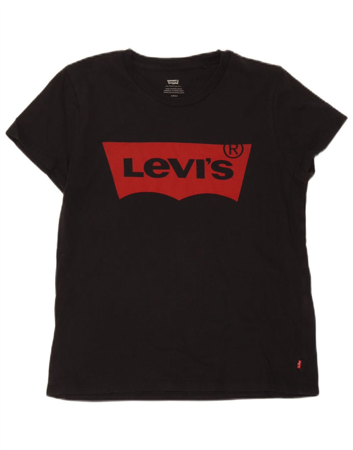 Levi's Mens Graphic T-Shirt Top Small Black