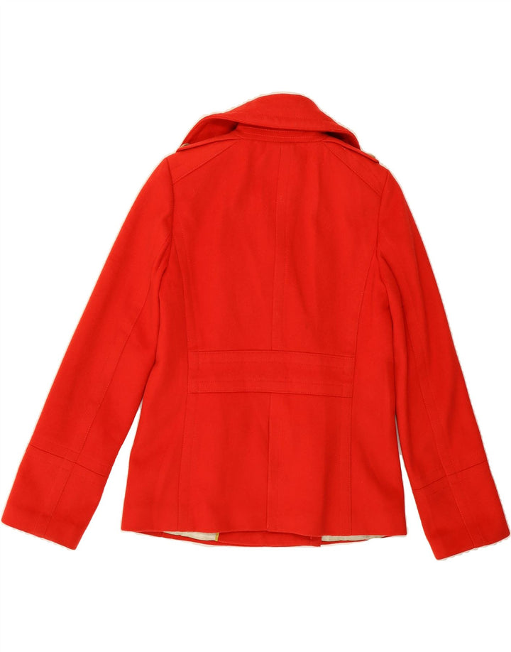 J. CREW Womens Double Breasted Blazer Jacket UK 10 Small Red Wool Vintage J. Crew and Second-Hand J. Crew from Messina Hembry 