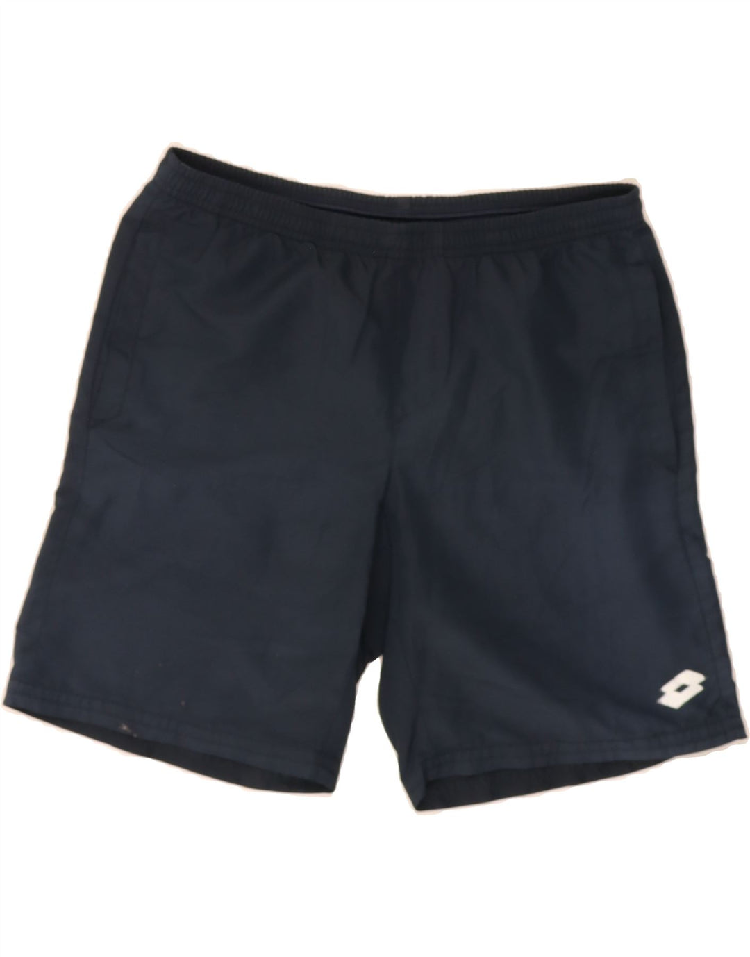 LOTTO Mens Sport Shorts Medium  Navy Blue Vintage Lotto and Second-Hand Lotto from Messina Hembry 