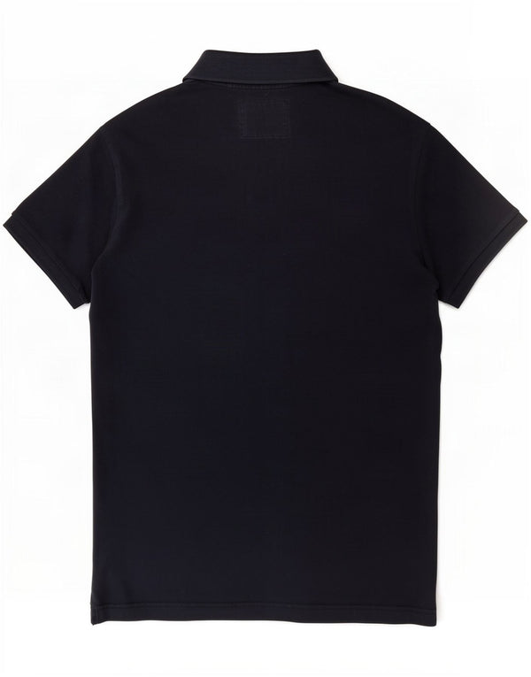 Polo Hollister da uomo XS in cotone blu navy