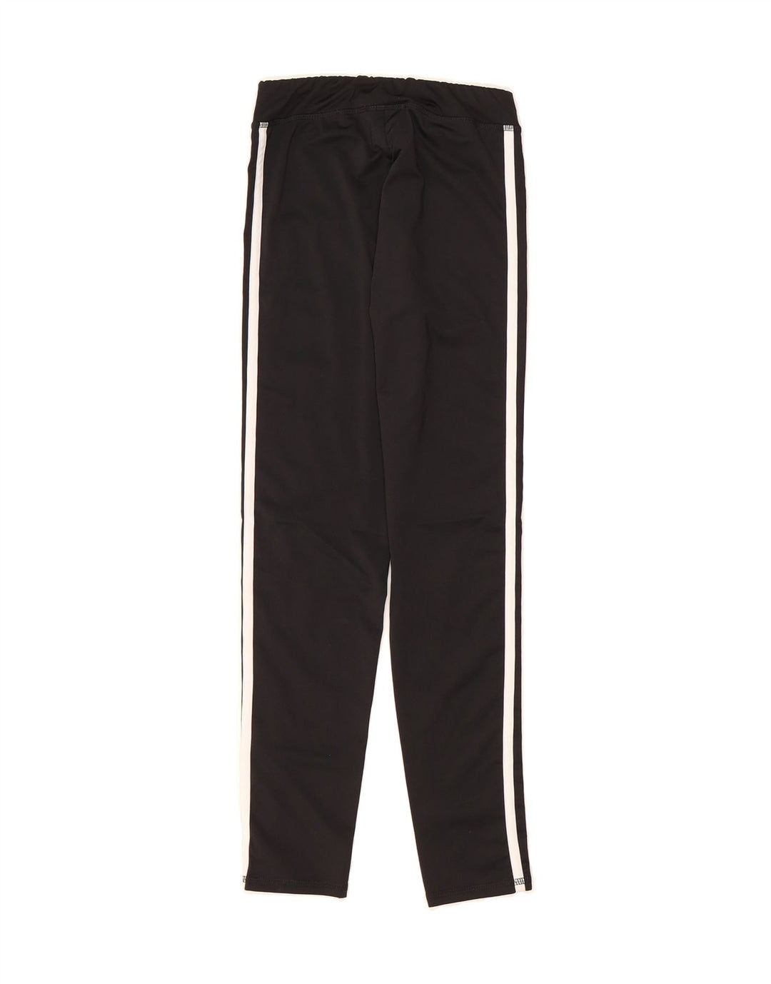 ADIDAS Girls Leggings 10-11 Years Medium Black Polyester Vintage Adidas and Second-Hand Adidas from Messina Hembry 
