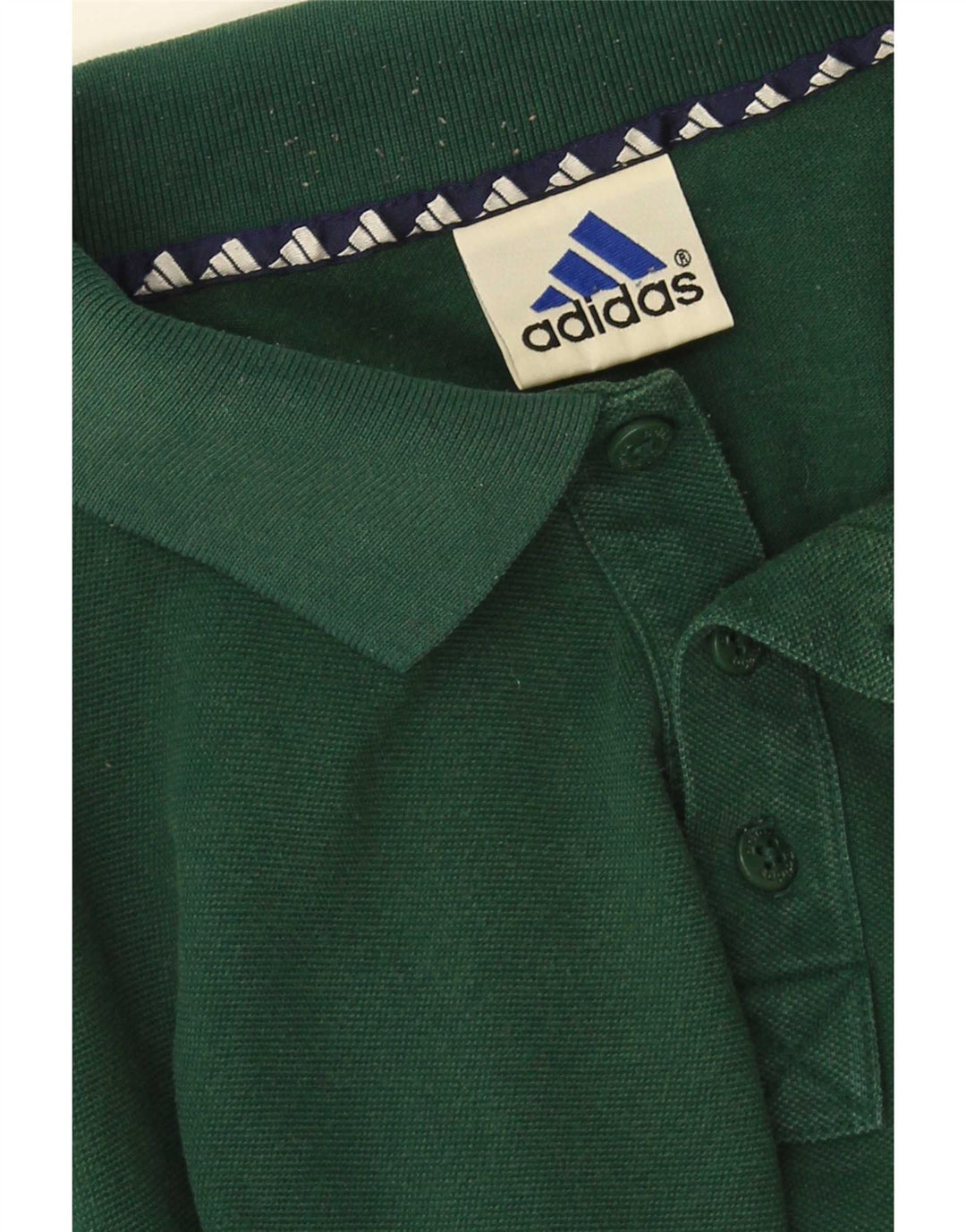 Adidas Mens Polo Shirt Large Green