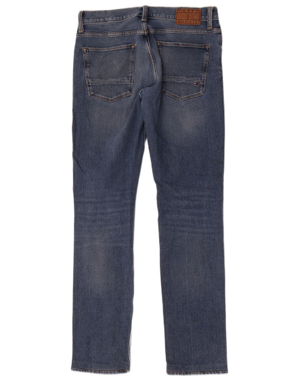 Tommy Hilfiger Womens Denton Straight Jeans W30 L34 Blue Cotton